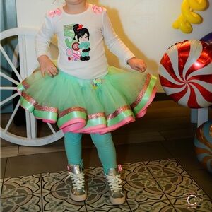 Vanellope von Schweetz Halloween costume skirt
